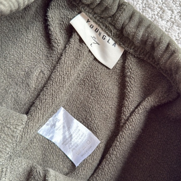 YoungLA 233 The Immortal Jogger Sweatpants Forest Night Green Gym Athletic - Picture 6 of 8